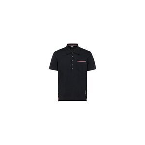 Thom Browne Gray Cotton Polo Men's Shirt